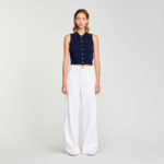 Gilet en laine et cachemire