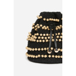 Sac Bourse En Papier Et Bois En Viscose