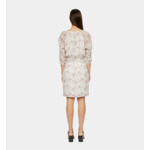 Robe Courte Imprimée Avec Laçage Femme
