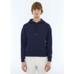 Sweatshirt à capuche en jersey de coton