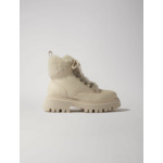 Bottines chunky en fausse fourrure