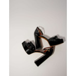 Sandales en cuir à plateforme