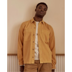 Sur-chemise kaki clair