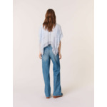 Top en mousseline à volants