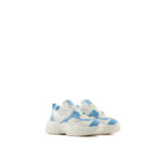 Baskets - blanc cassé + bleu