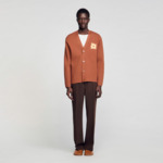 Cardigan à détail fleur