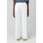 Pantalon léger large brodé