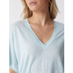 T-shirt lin Sophia OPALINE