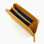 Compagnon zippé Charlotte en cuir lisse