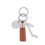 Premier Flirt De Lancel - Porte-Cles Mini Pompons - Camel