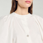 Chemise à manches volumineuses