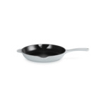 Skillet rond 23cm en fonte émaillée vapeur