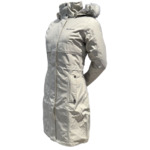After The Lodge  FS Long Down Jacket Femme Blanc