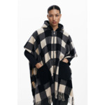PONCHO REPRISE ARENAL BLACK&WHITE