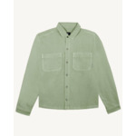 Sur-chemise kaki clair