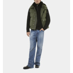 Doudoune Sans Manches Kaki Homme