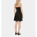 Robe Bustier Courte Noire Femme