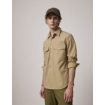Chemise irwin col prodigieux avec poches poitrine en ripstop uni beige
