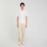 Chemise à col requin