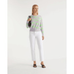 Pull Col Rond Oversize Future All-Over