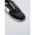 Sneakers en cuir suède et nylon