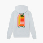 Casablanca Hoodie - Gradient L'Arche - Blanc