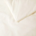 Desforges - Housse de couette en percale de coton gris, Alcove