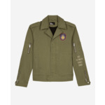 Blouson Biker Avec Badge