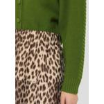 Jupe Juno-Chocolat en Polyester