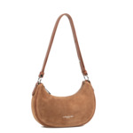 Sac besace Zippé S Suède