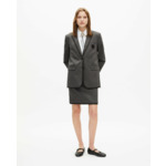 Veste De Costume Simple Croisure 2 Boutons