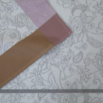 Yves Delorme - Nappe en lin rose, Perse