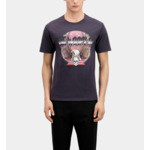 T-Shirt Avec Print Devant Vintage Homme