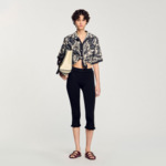 Chemise à imprimé fleuri hawaïen