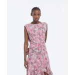 Robe Longue Sans Manche Col V Dans Le Dos Femme