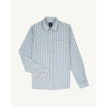 Chemise rouge & crème