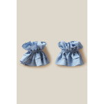 Poignets effet chemise fronces