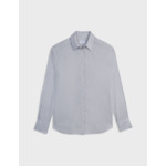 Chemise Ambre gorge cachée rayée