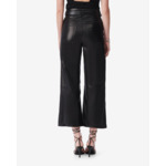 Pantalon Large En Cuir Baki