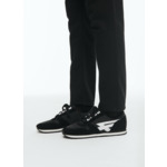 Sneakers en cuir suède et nylon