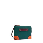 Escapade de Lancel - Pochette Zippee S Avec Dragonne - VERT AMAZONE