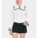 Chemise En Soie Blanche Femme