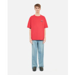 T-Shirt Rouge Sérigraphie 100% Wild Homme