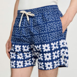 Maillot de bain à imprimé fleuri