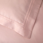 Yves Delorme - Housse de couette en satin de coton marron, Triomphe
