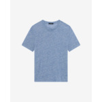 T-Shirt En Lin Col Rond Sergio