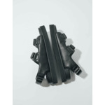 Sandales plates en cuir