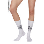 Short tricoté pour femme - blanc