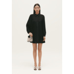 Robe courte plissée