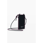 Porte-monnaie porte-téléphone amovible